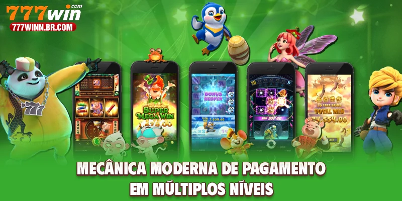 Mecânica moderna de pagamento em múltiplos níveis